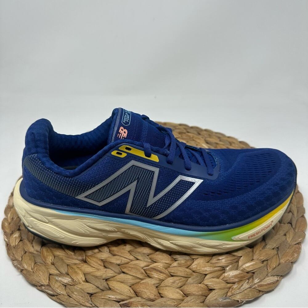 NEW BALANCE Fresh Foam 1080 V14 Runners Inkwell Silver Metallic Ginger Lemon